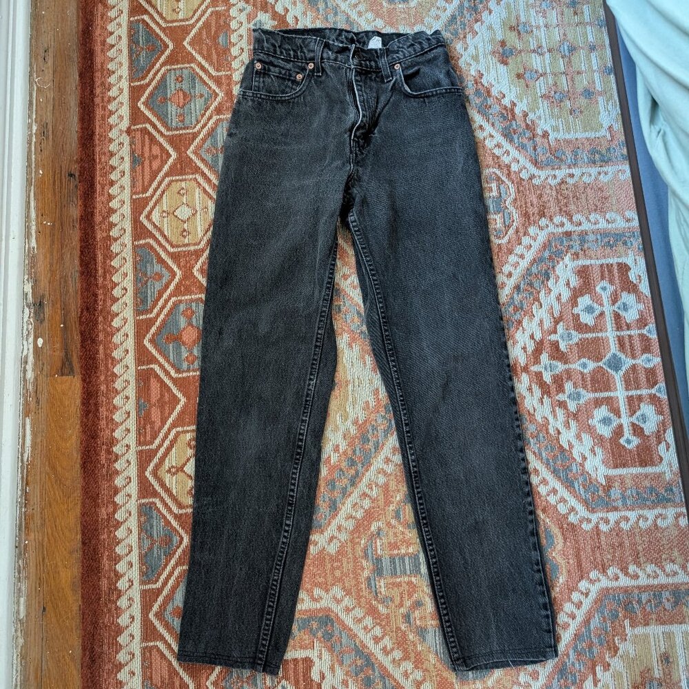 Vintage Levi 550 black jeans